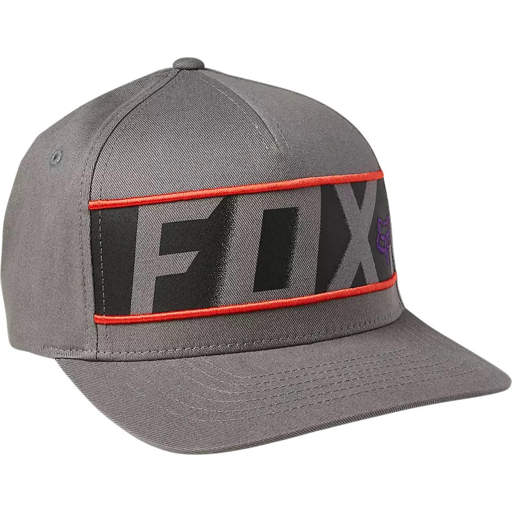 JOCKEY ALGODÓN FOX GRIS RACING RKANE FLEXFIT - 1