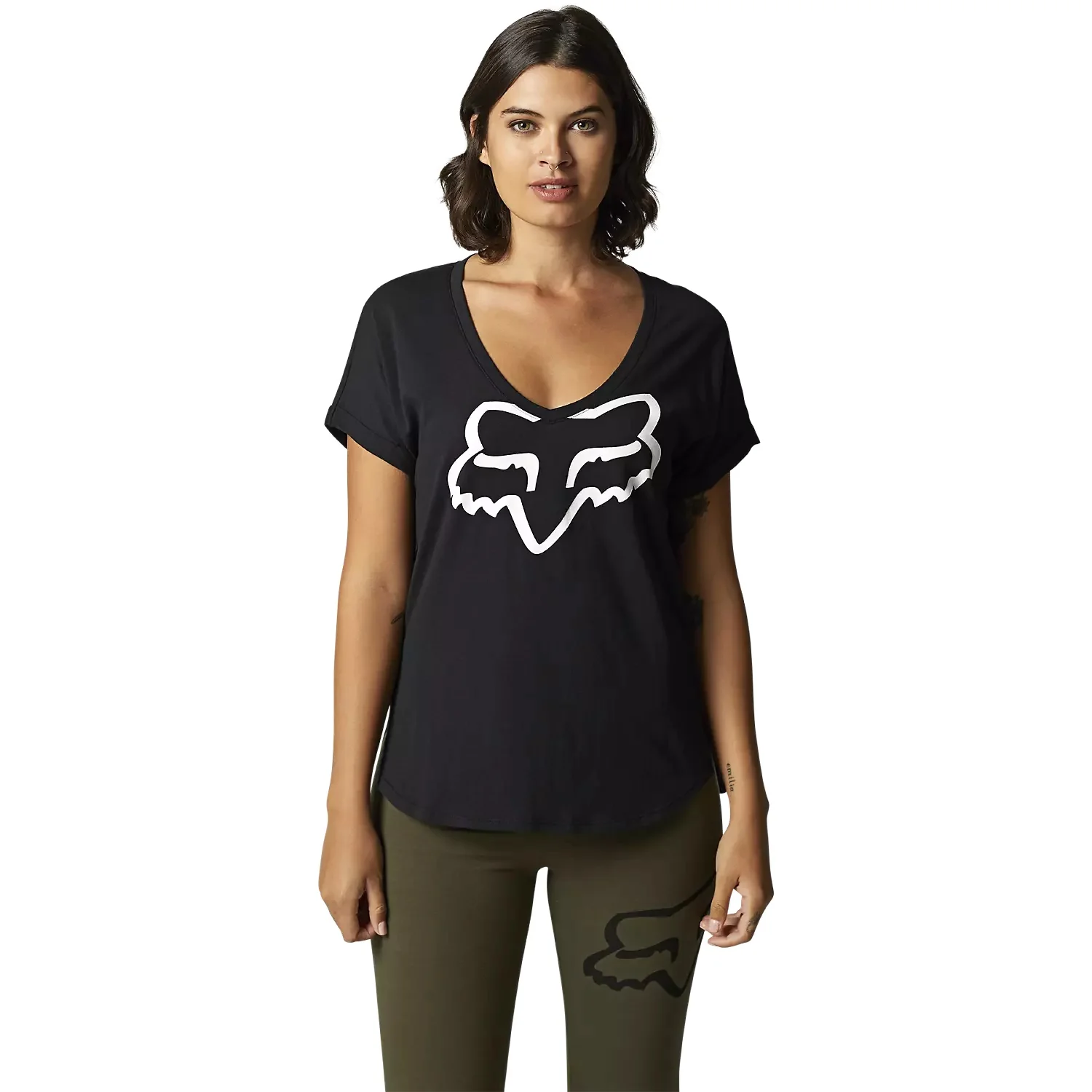 POLERA MANGA CORTA MUJER FOX BOUNDARY - 1