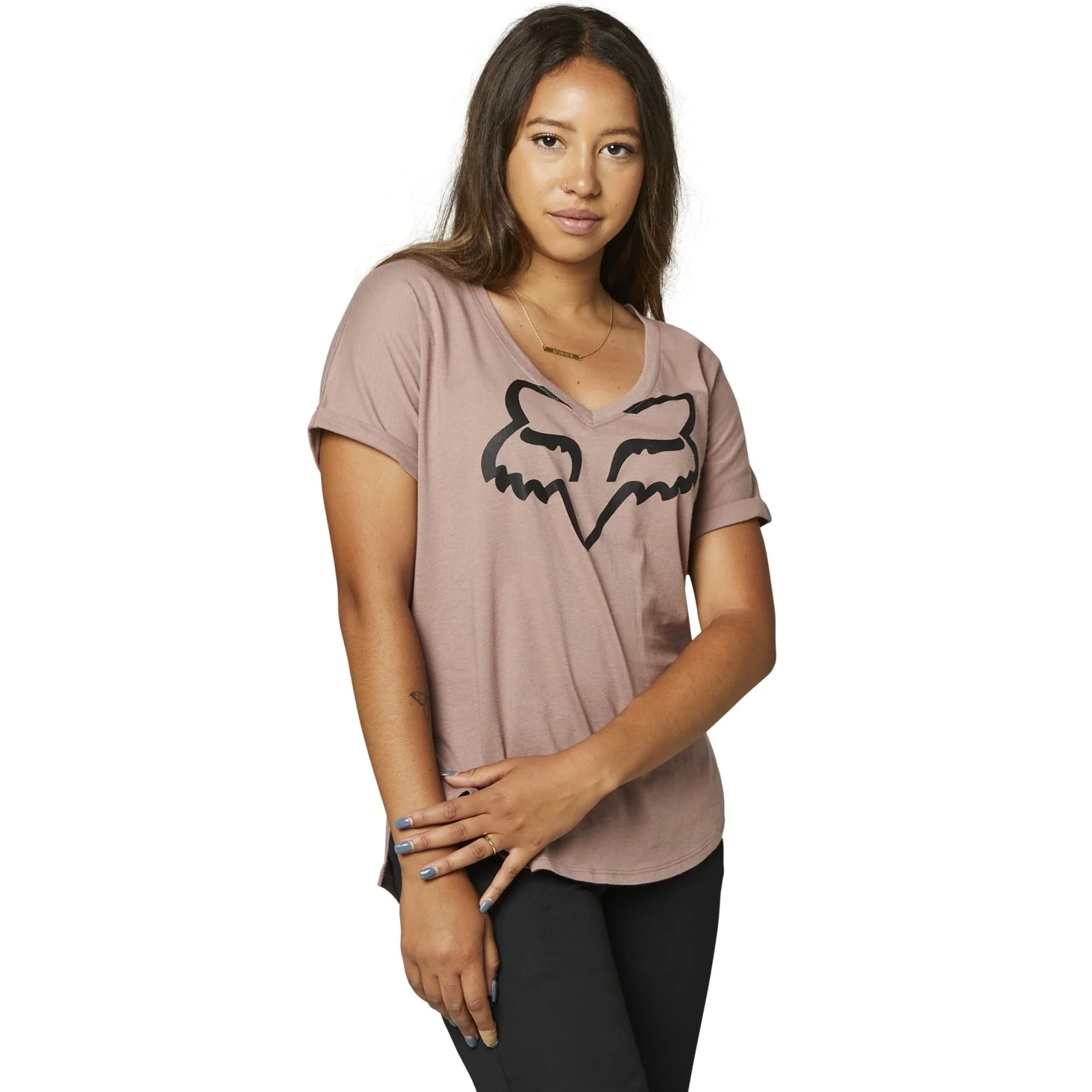 POLERA MANGA CORTA MUJER FOX BOUNDARY - 2