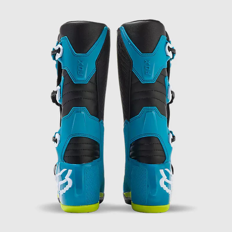 BOTAS FOX RACING COMP 2025 AZUL FLUOR - 3