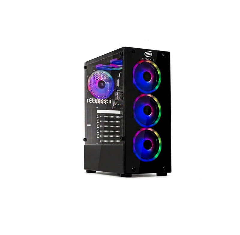 PC GAMER SNAKE GARIBA- INTEL I5-9NA+GTX 1660 Ti 6GB+ 8 GBRAM+SSD 256GB +1TB HDD +TECLADO Y MOUSE - 2