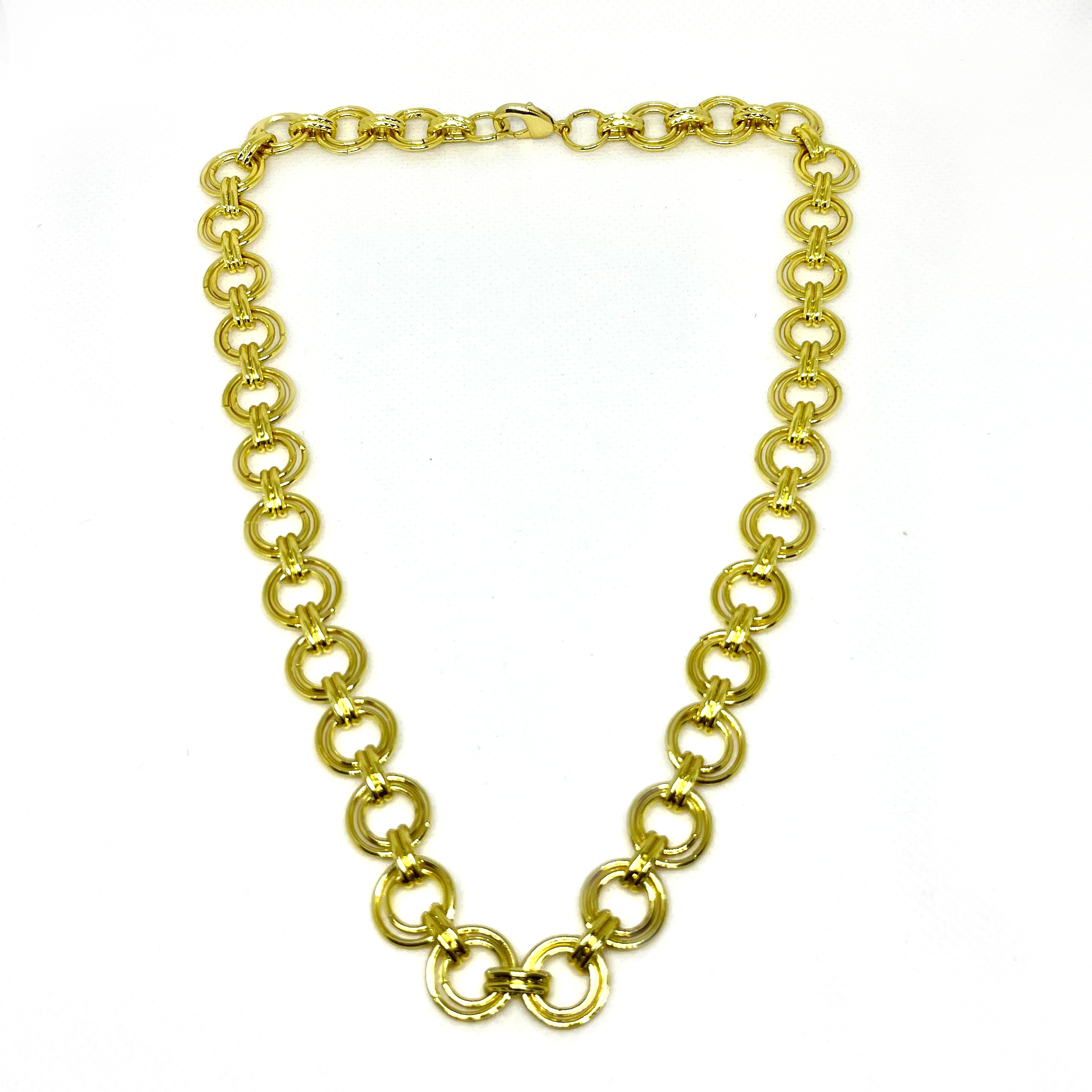 COLLAR CHOKER CIRCULO SAN BENITO JOYAS - 1