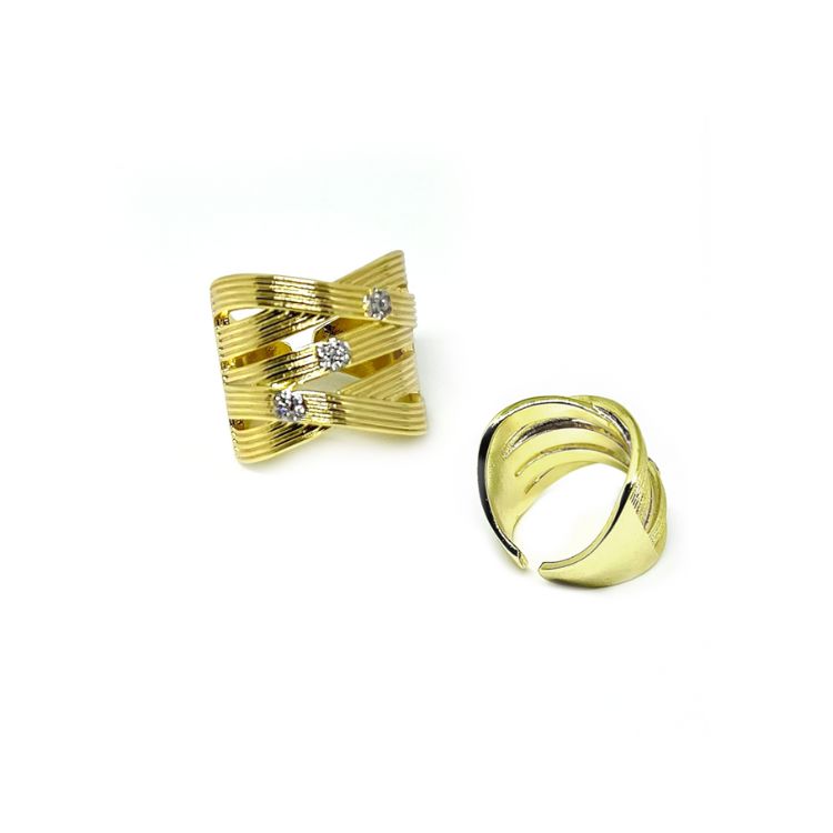 ANILLO CRUZADO SAN BENITO JOYAS - 1