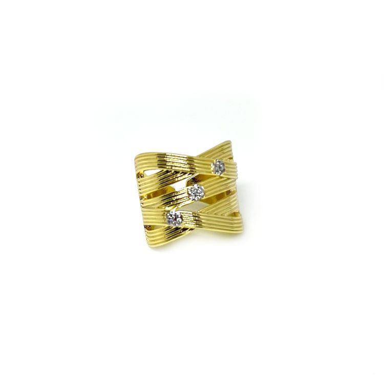 ANILLO CRUZADO SAN BENITO JOYAS - 2