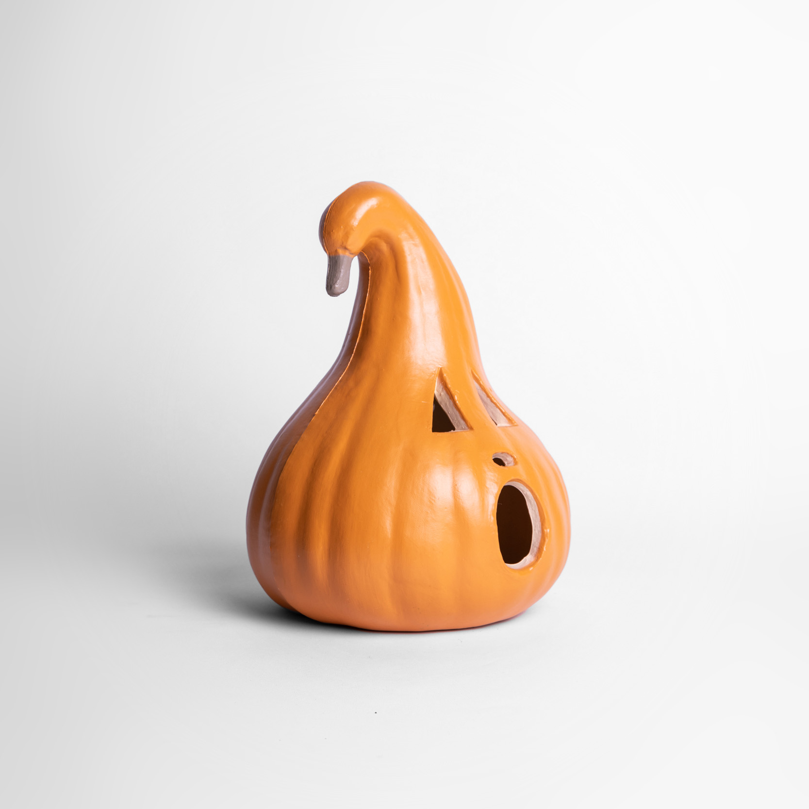 CALABAZA CON LUZ LED 30 X 23 CM - 2