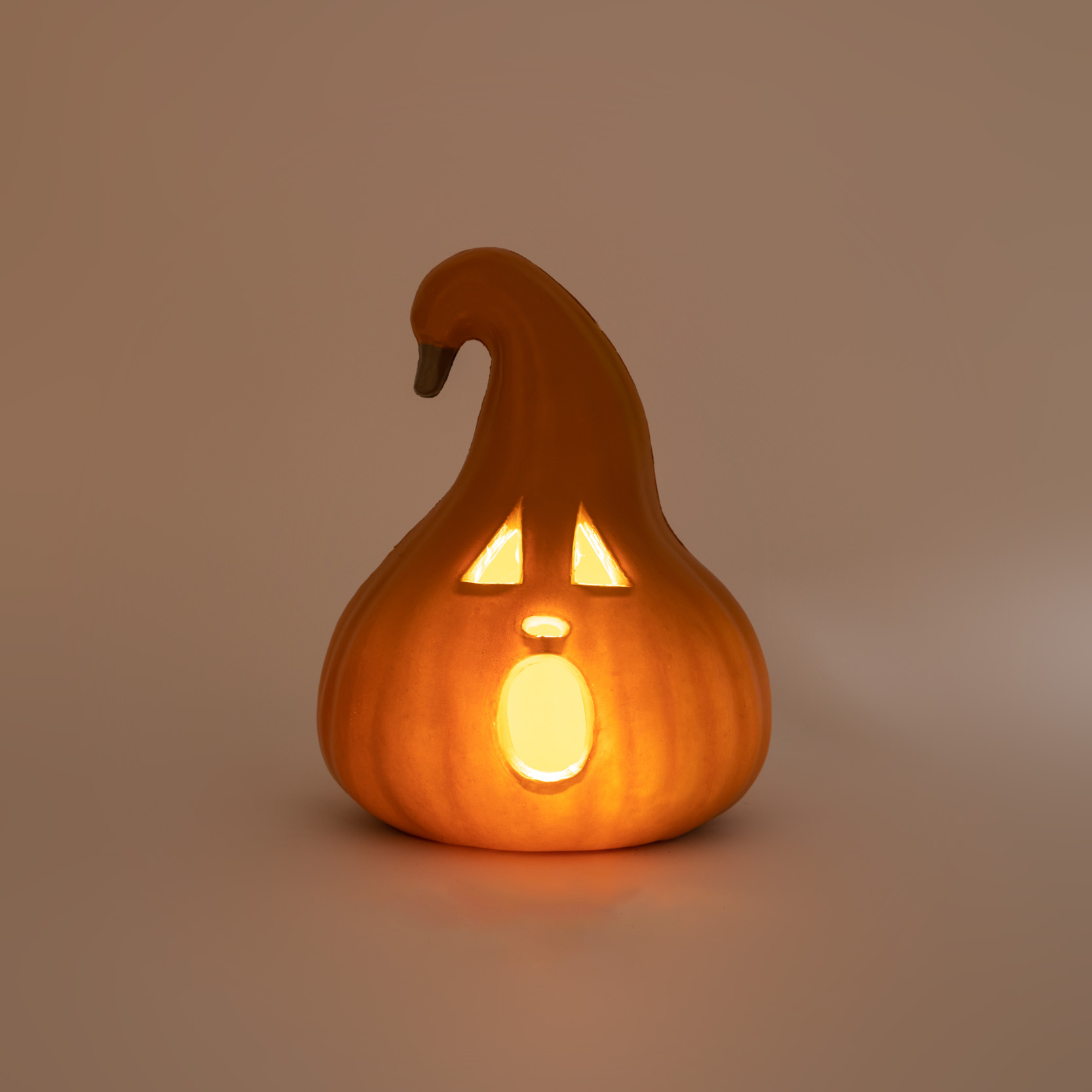 CALABAZA CON LUZ LED 30 X 23 CM - 3