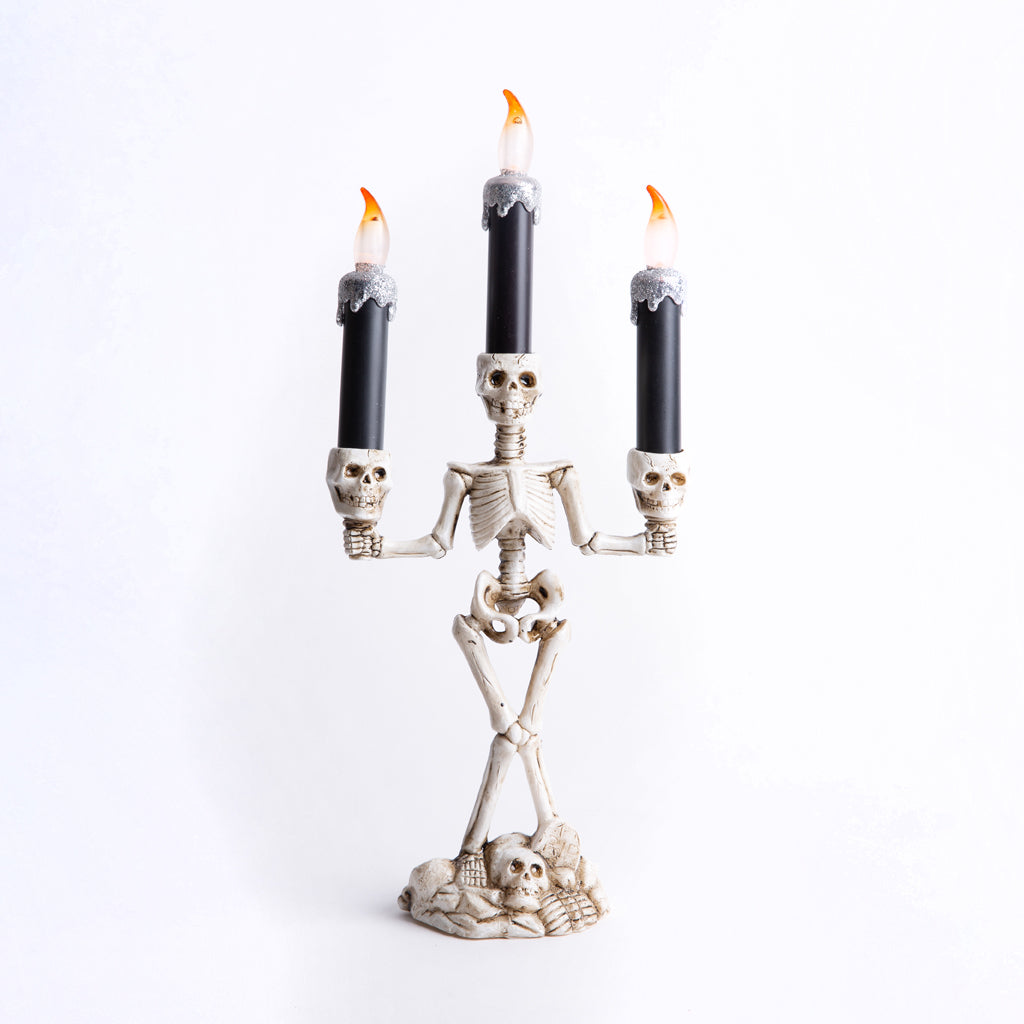 CANDELABRO ESQUELETO LED FRANK & MORTIS - 1