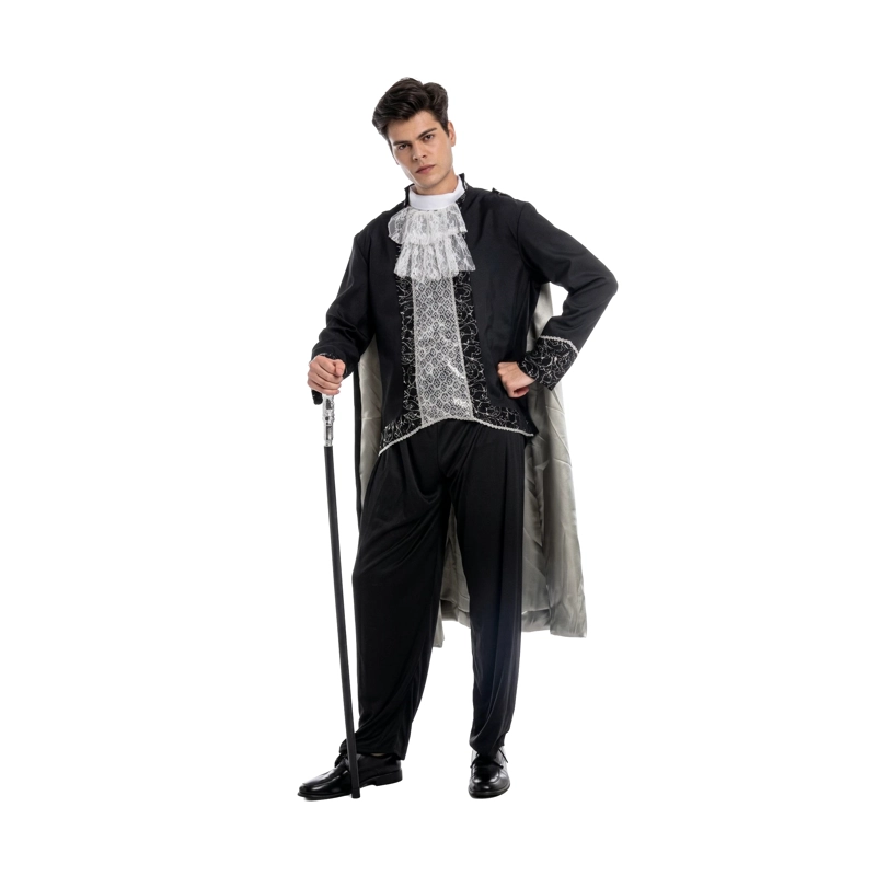 DISFRAZ DE DRACULA HOMBRE TALLA S - 1