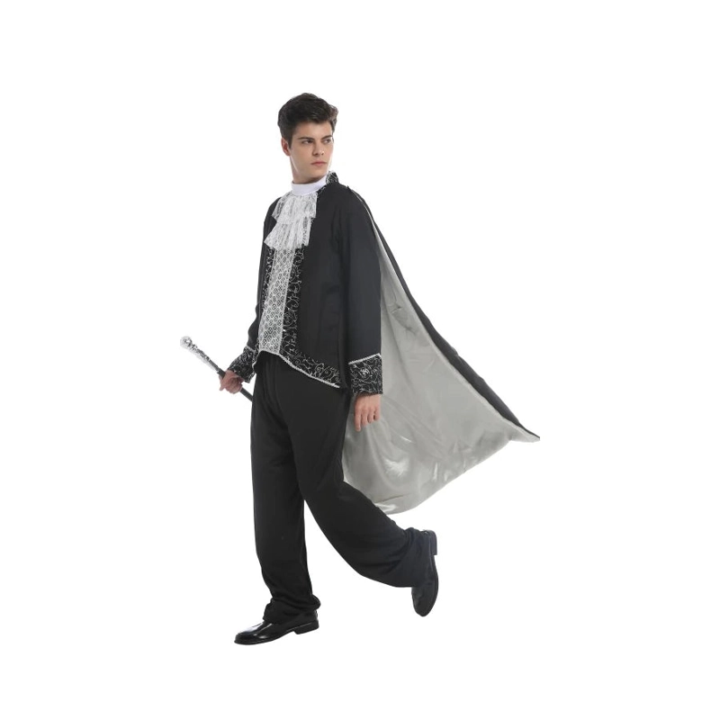 DISFRAZ DE DRACULA HOMBRE TALLA S - 3