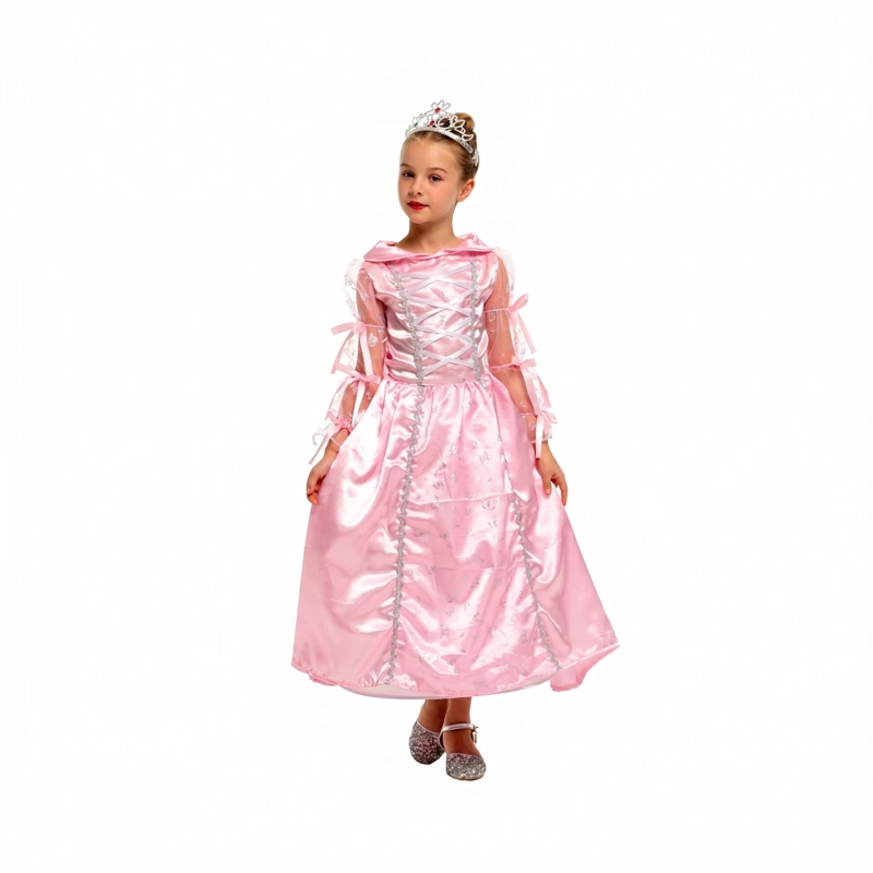 DISFRAZ DE PRINCESA ROSA TALLA L - 1