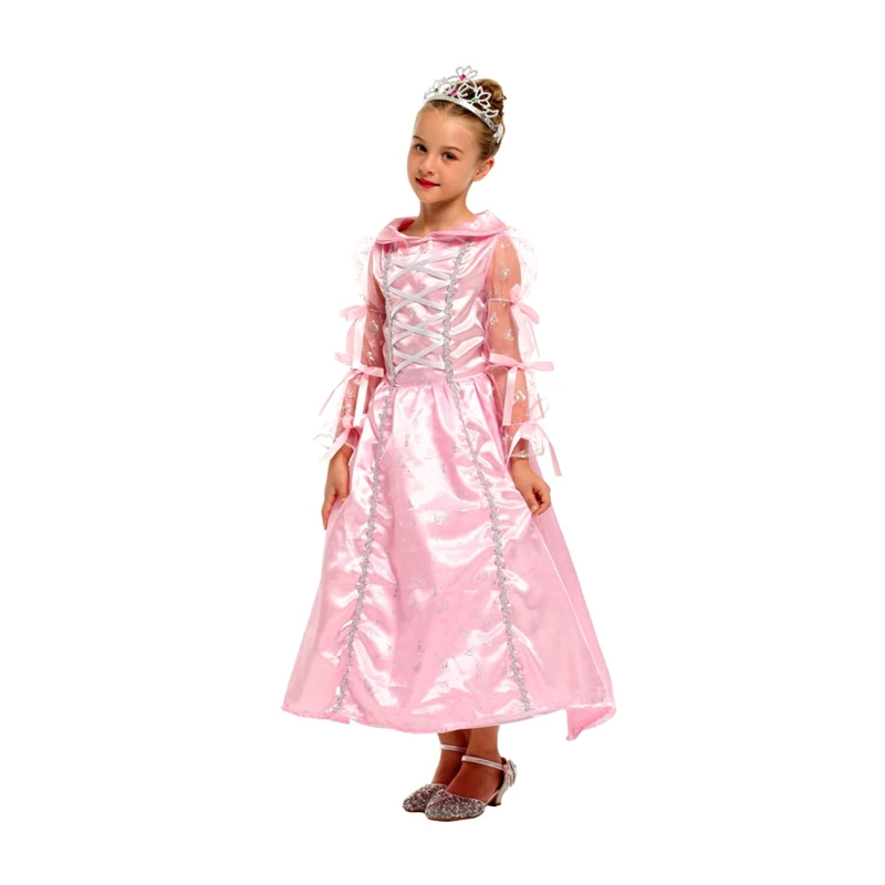 DISFRAZ DE PRINCESA ROSA TALLA L - 2