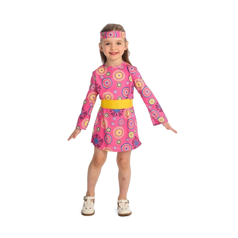 DISFRAZ DE HIPPIE TALLA M - 1