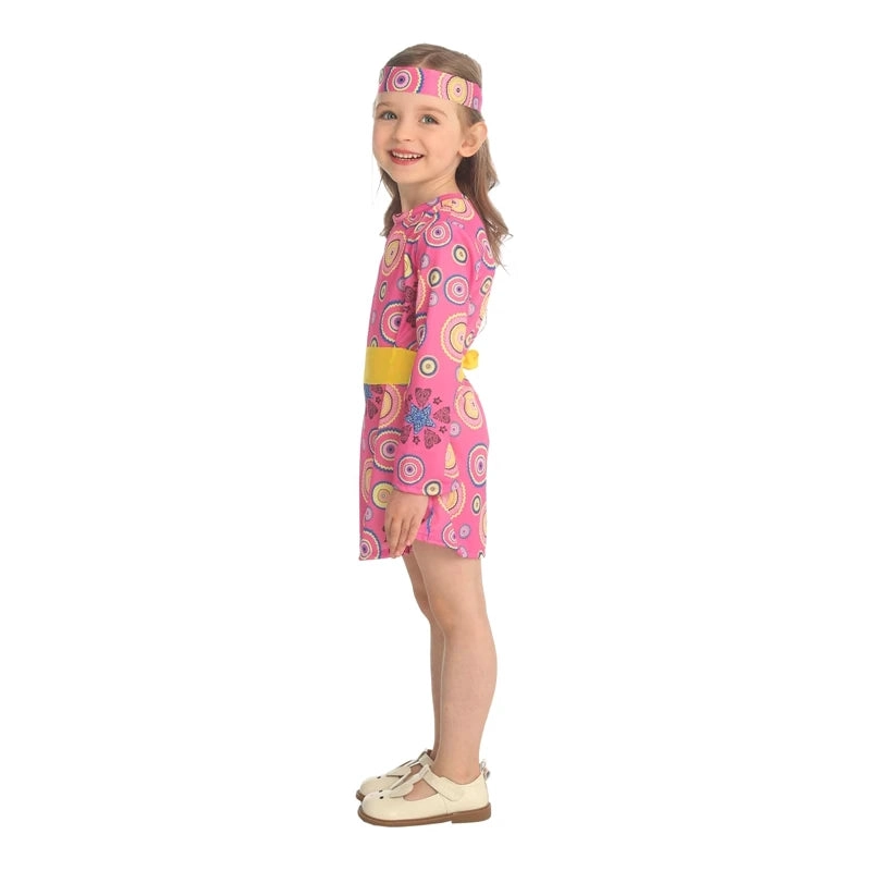 DISFRAZ DE HIPPIE TALLA M - 2