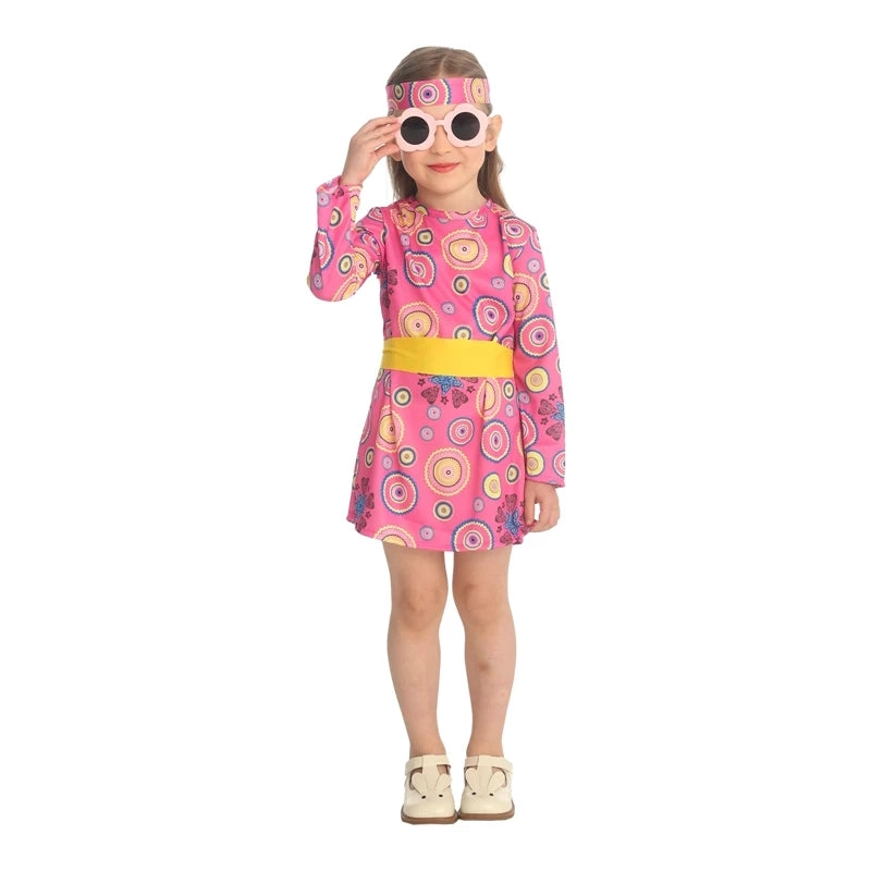 DISFRAZ DE HIPPIE TALLA M - 3