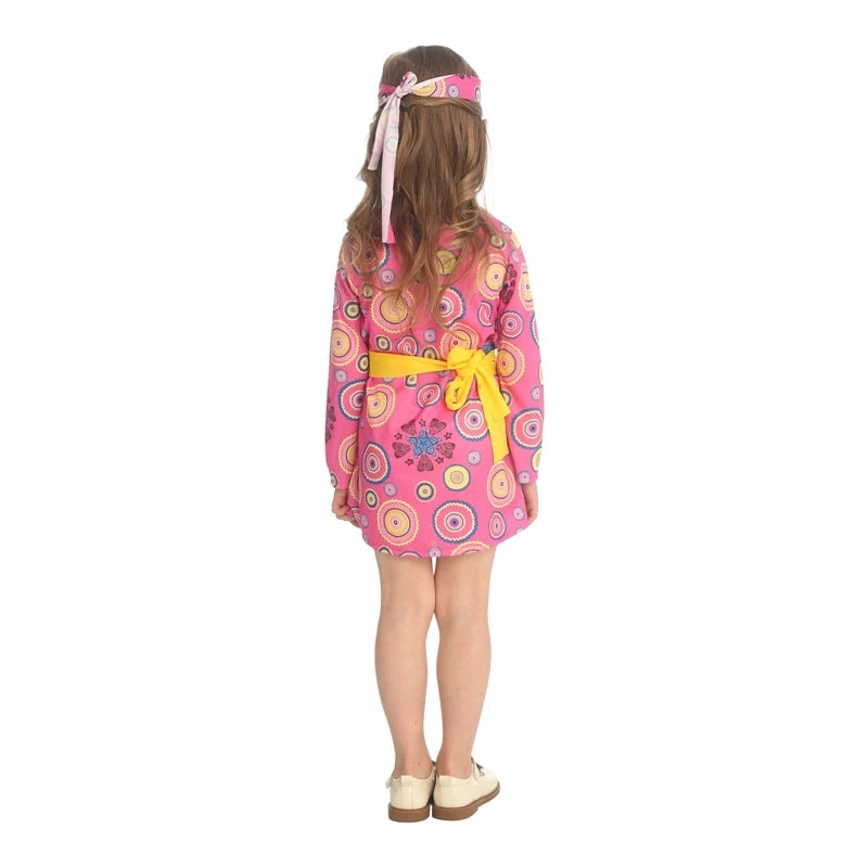 DISFRAZ DE HIPPIE TALLA M - 4
