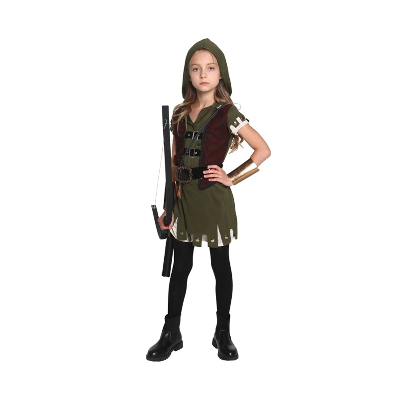 DISFRAZ DE ARQUERA MEDIEVAL TALLA M - 1