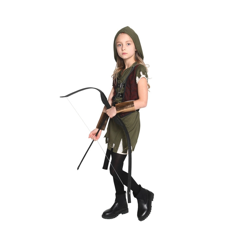 DISFRAZ DE ARQUERA MEDIEVAL TALLA M - 2
