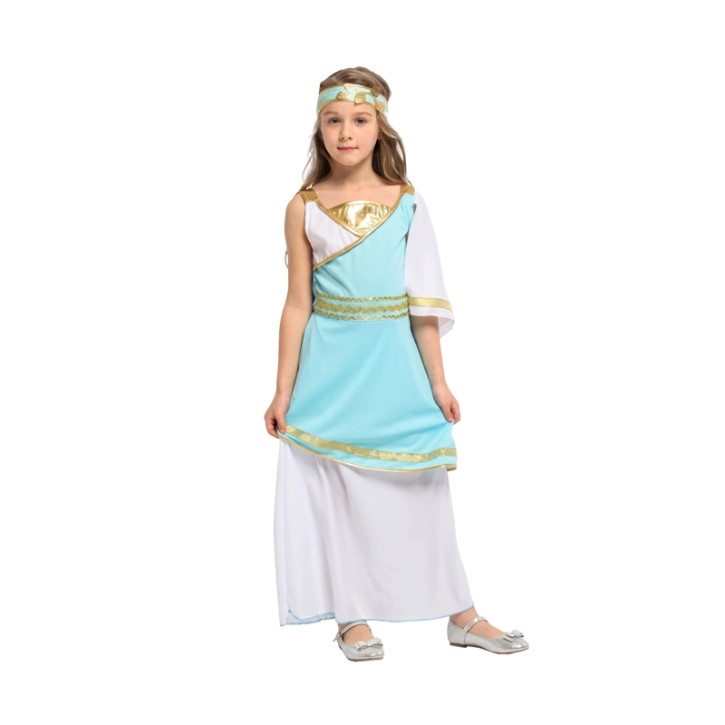 DISFRAZ DE DIOSA GRIEGA CELESTE TALLA XL - 1