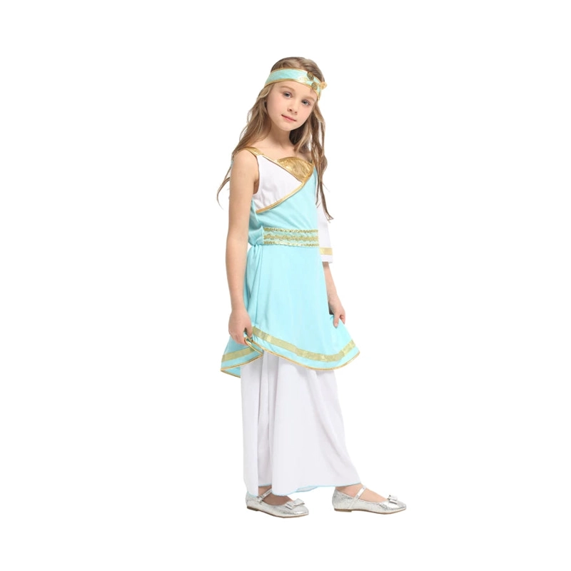 DISFRAZ DE DIOSA GRIEGA CELESTE TALLA XL - 2