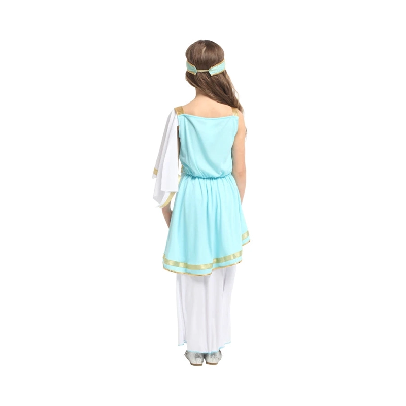 DISFRAZ DE DIOSA GRIEGA CELESTE TALLA XL - 3
