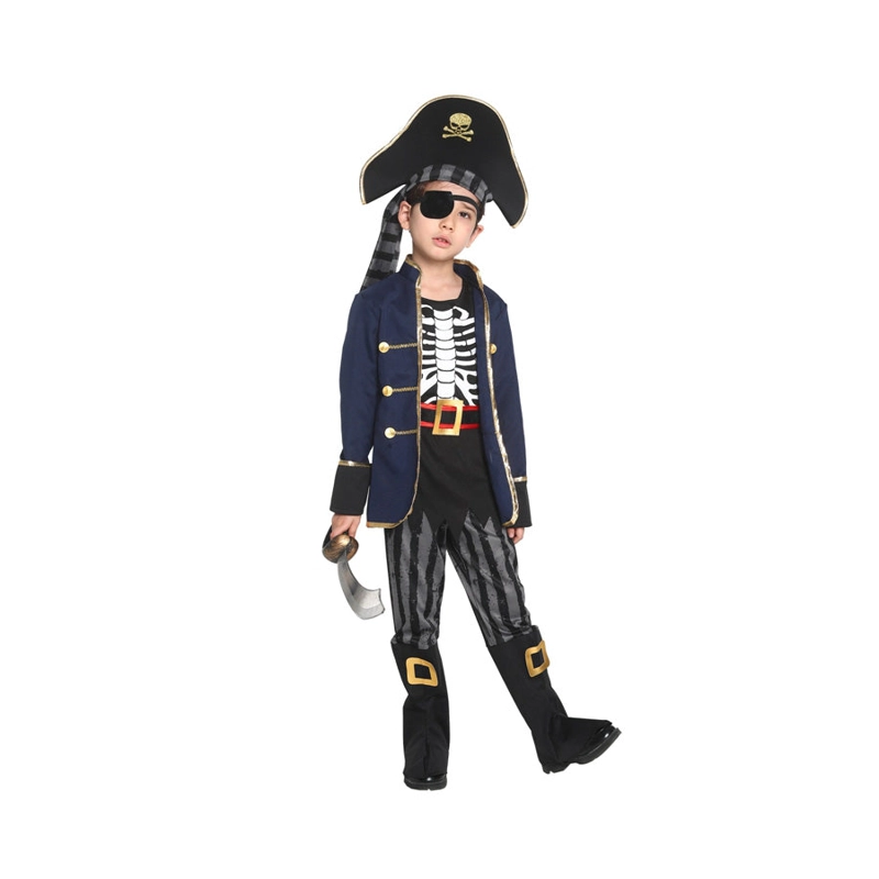 DISFRAZ DE PIRATA ESQUELETO TALLA M - 4