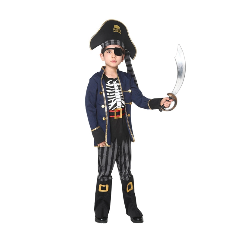 DISFRAZ DE PIRATA ESQUELETO TALLA M - 5