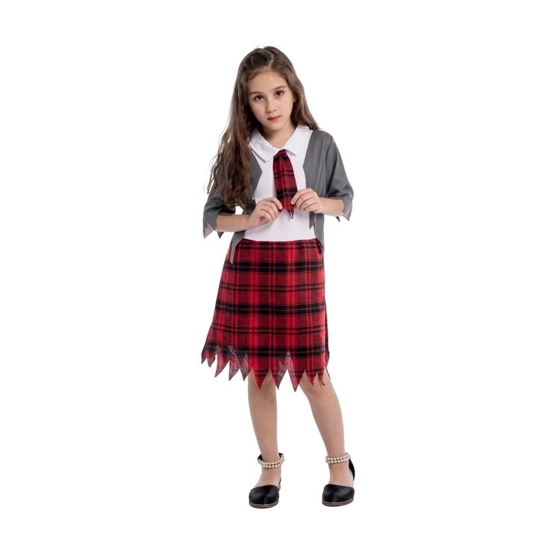 DISFRAZ DE ESCOLAR ZOMBIE TALLA XL - 1