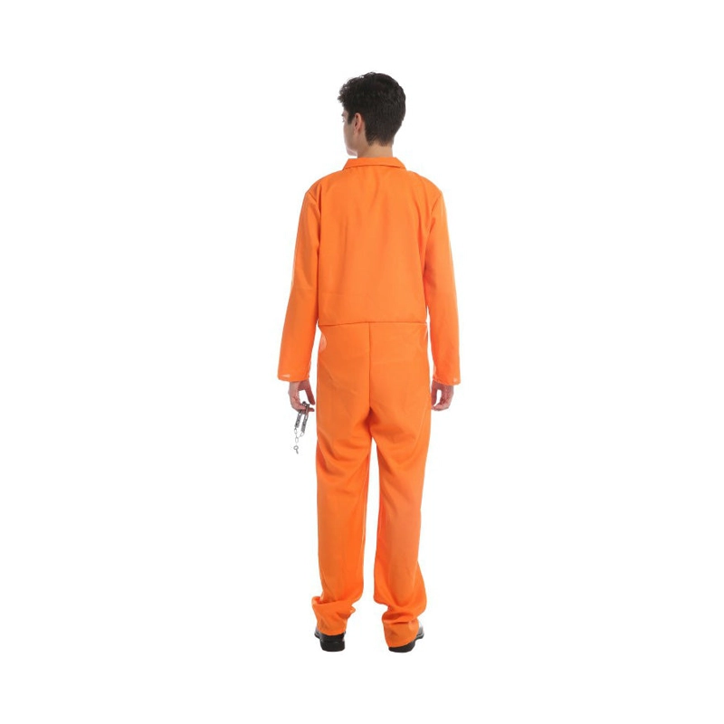 DISFRAZ PRESIDIARIO NARANJA TALLA M - 5