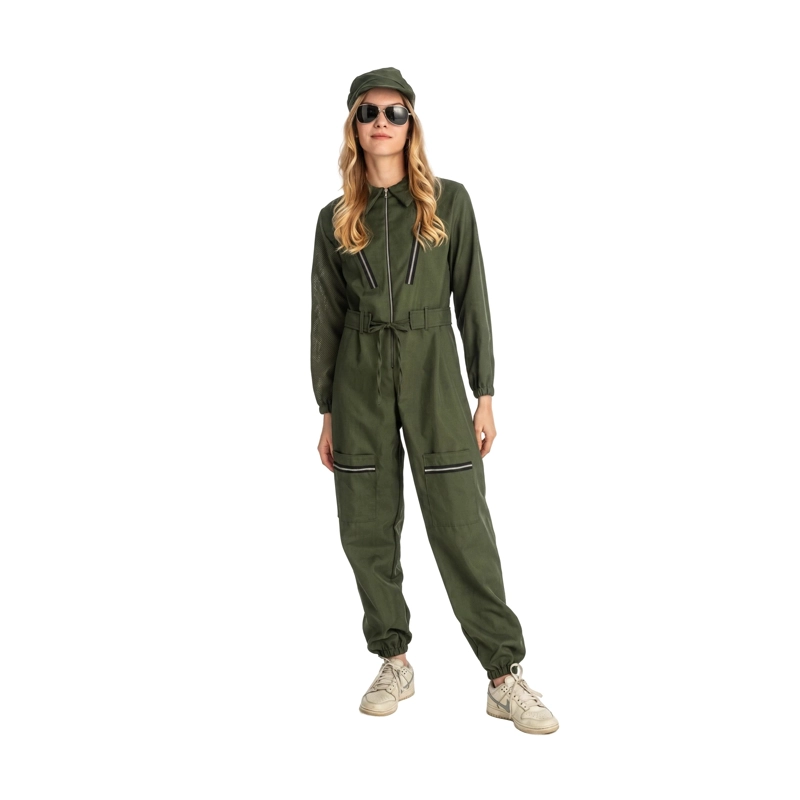 DISFRAZ DE PILOTO DE AVION TALLA S - 1