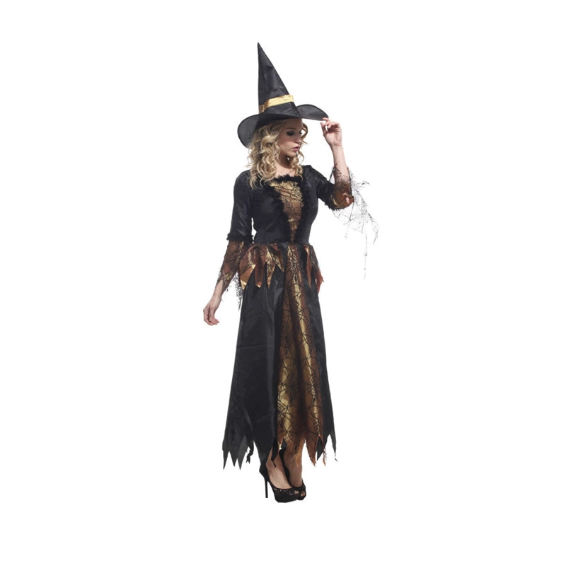 DISFRAZ DE BRUJA HECHICERA TALLA S - 2