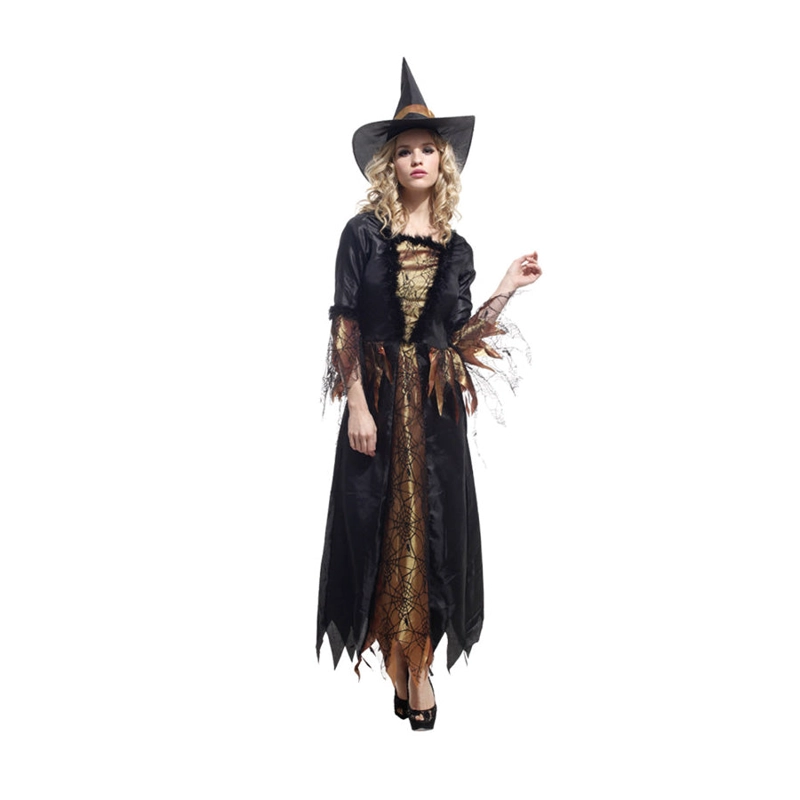 DISFRAZ DE BRUJA HECHICERA TALLA S - 4