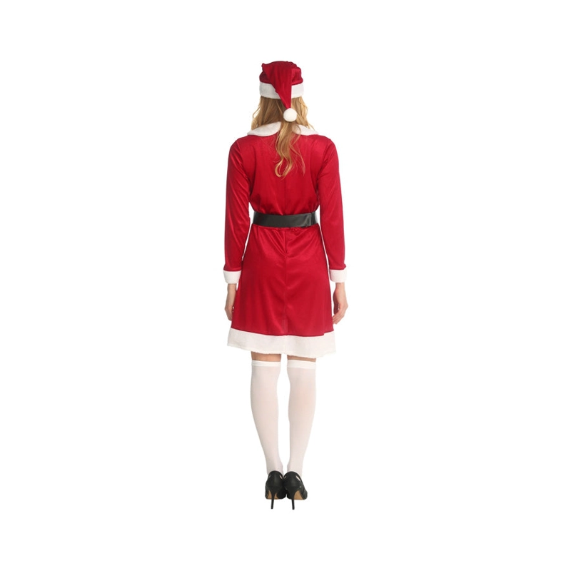 DISFRAZ SANTA MUJER TALLA M - 5
