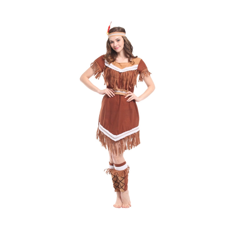 DISFRAZ MUJER TRIBAL TALLA M - 3