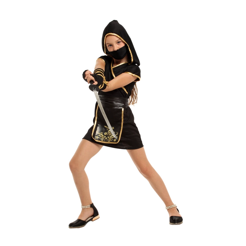 DISFRAZ DE NINJA GUERRERA TALLA M - 1