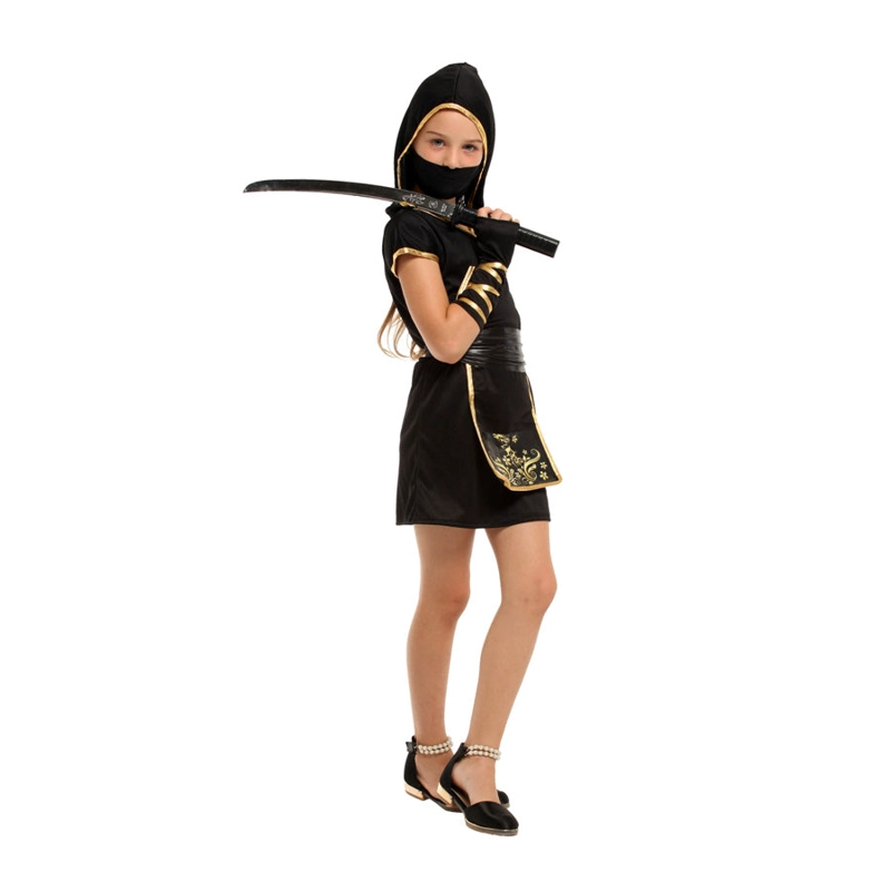 DISFRAZ DE NINJA GUERRERA TALLA M - 2