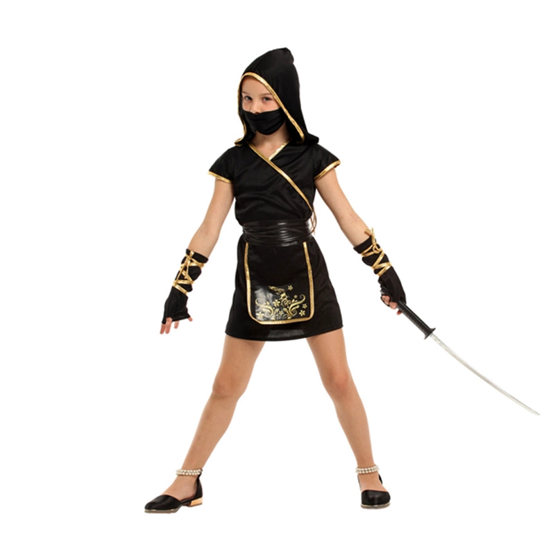 DISFRAZ DE NINJA GUERRERA TALLA M - 4