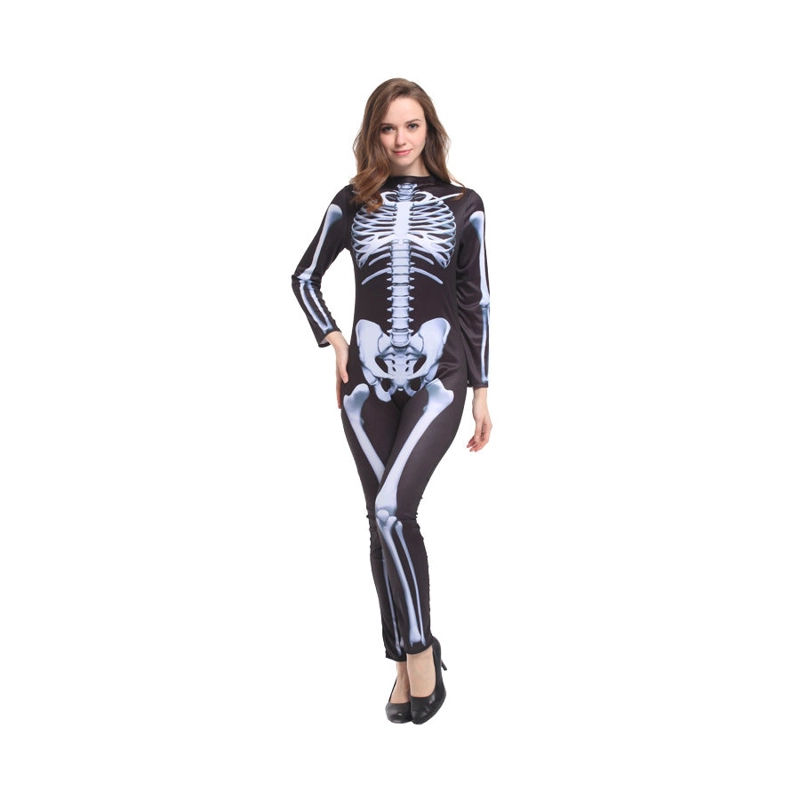 DISFRAZ MUJER ESQUELETO TALLA S - 2