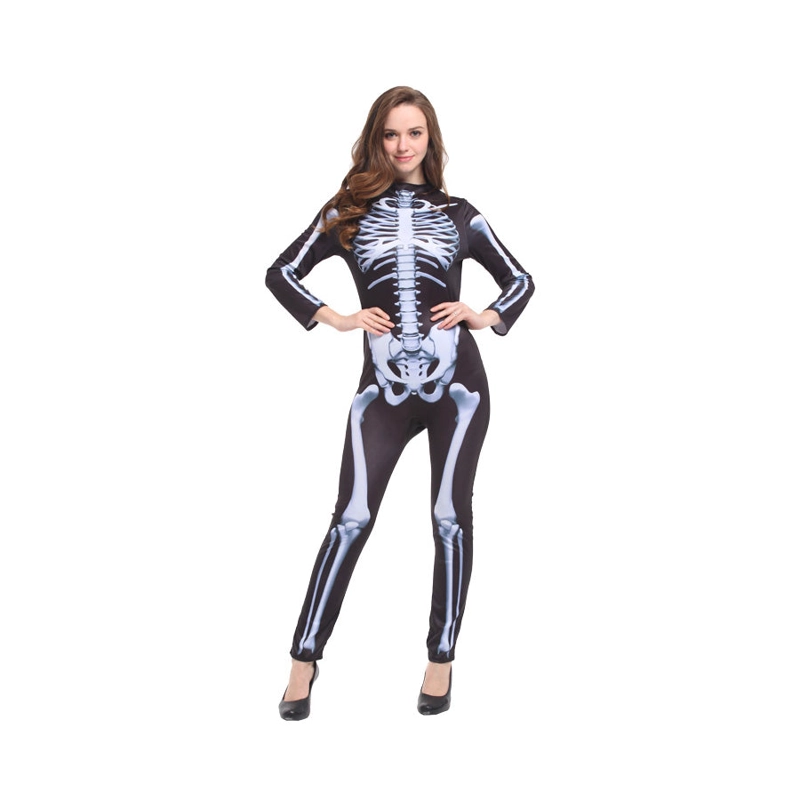 DISFRAZ MUJER ESQUELETO TALLA S - 5