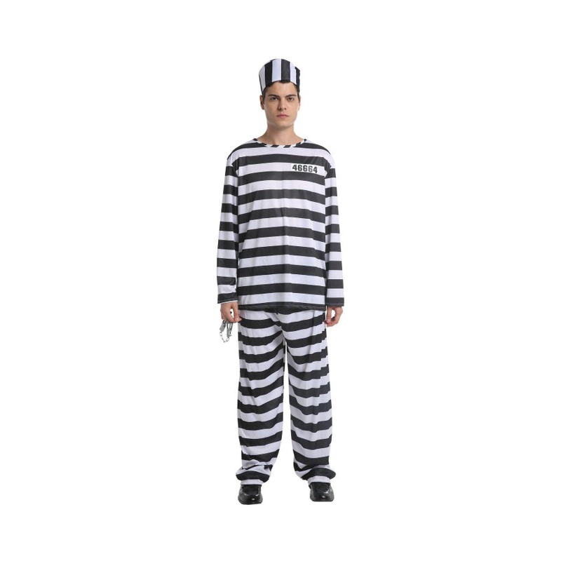 DISFRAZ PRISIONERO TALLA M - 1