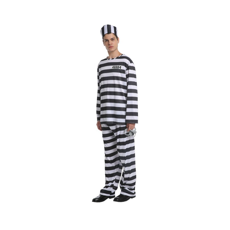 DISFRAZ PRISIONERO TALLA M - 4