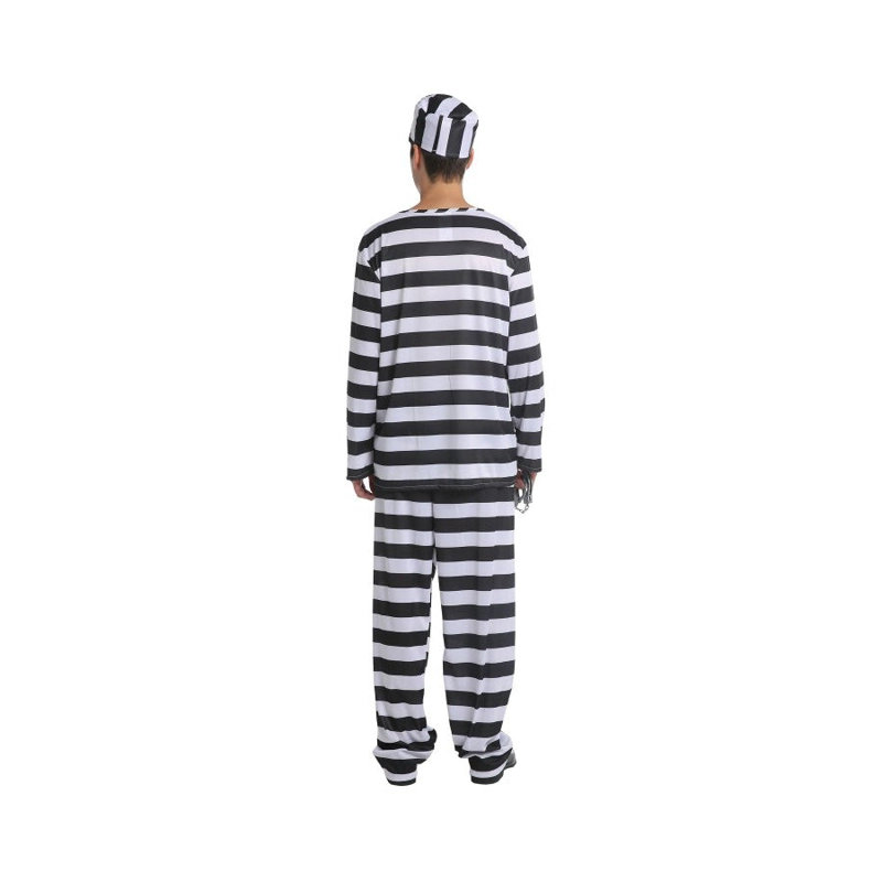 DISFRAZ PRISIONERO TALLA M - 5