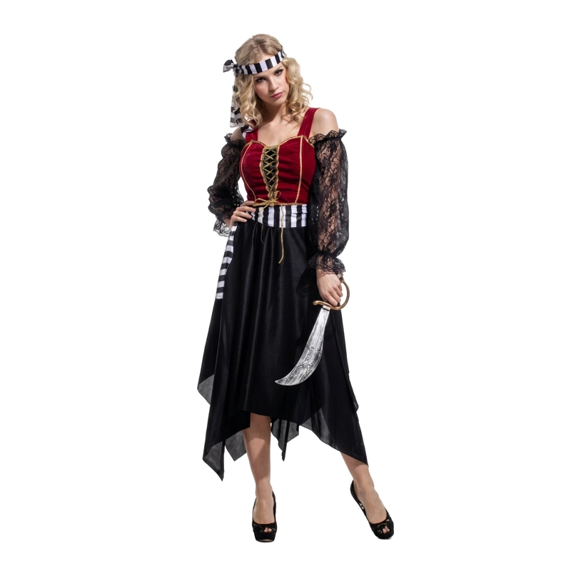 DISFRAZ MUJER PIRATA TALLA M - 1