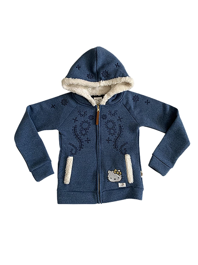 POLERÓN NIÑA HELLO KITTY AZUL - 5