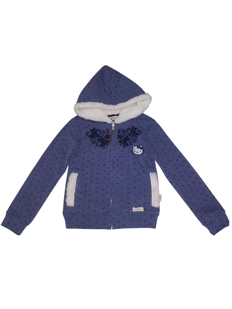 POLERÓN NIÑA HELLO KITTY AZUL - 5