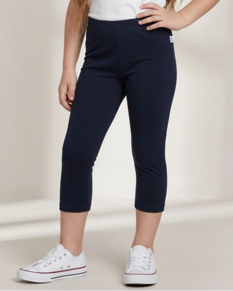CALZA NIÑA HELLO KITTY AZUL MARINO CAPRI - 2