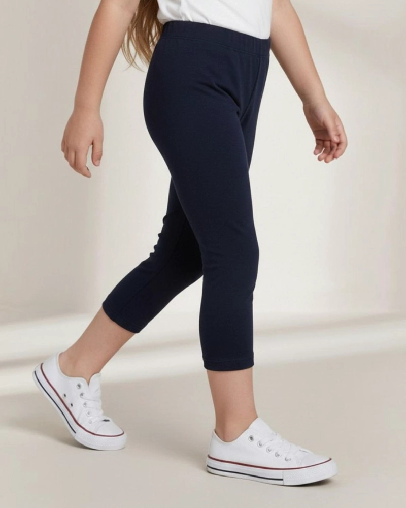CALZA NIÑA HELLO KITTY AZUL MARINO CAPRI - 3