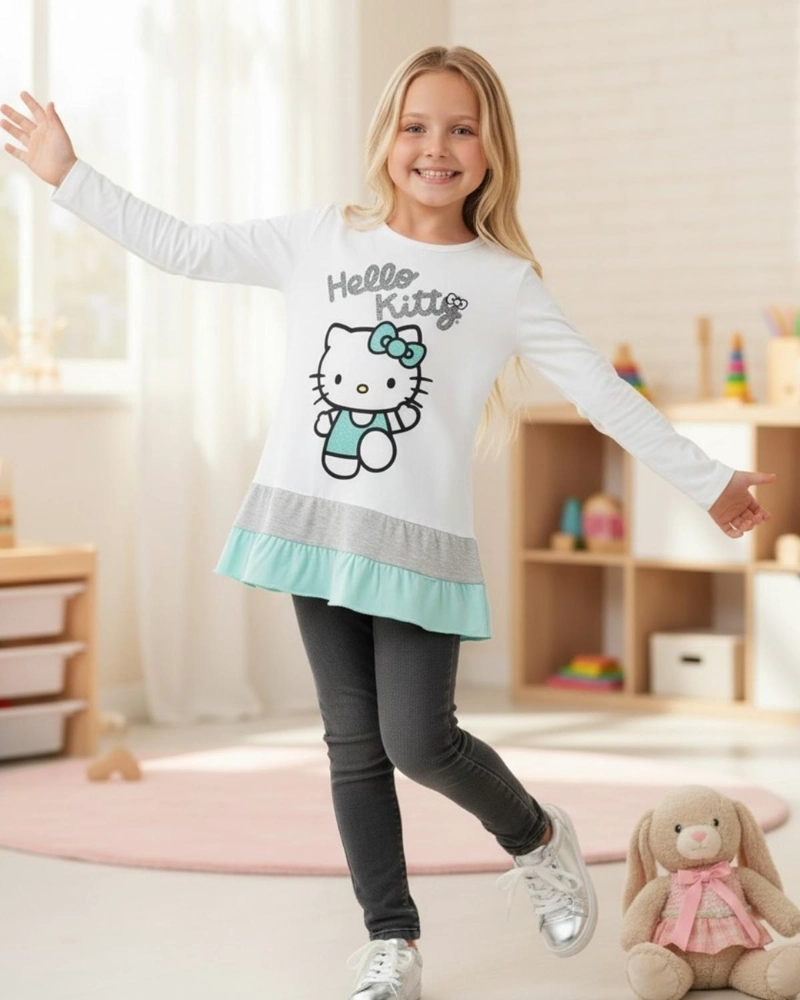 POLERA NIÑA HELLO KITTY BLANCO - 3