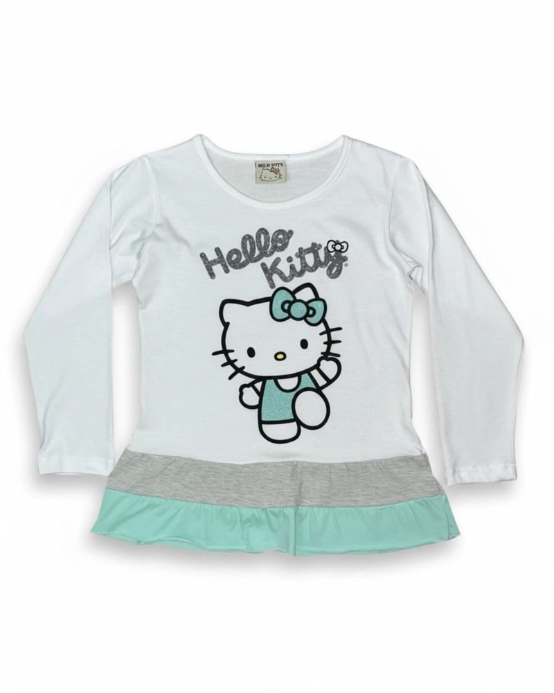 CONJUNTO NIÑA HELLO KITTY BLANCO - 5