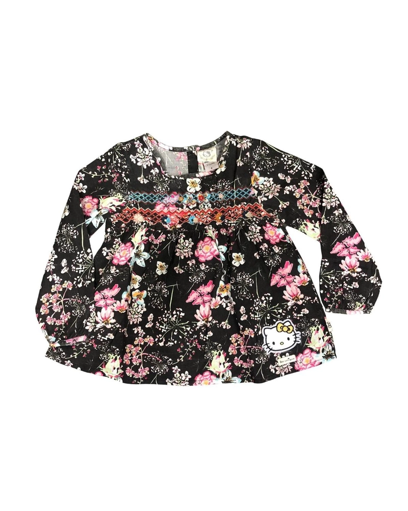 POLERA NIÑA HELLO KITTY GRIS - 5