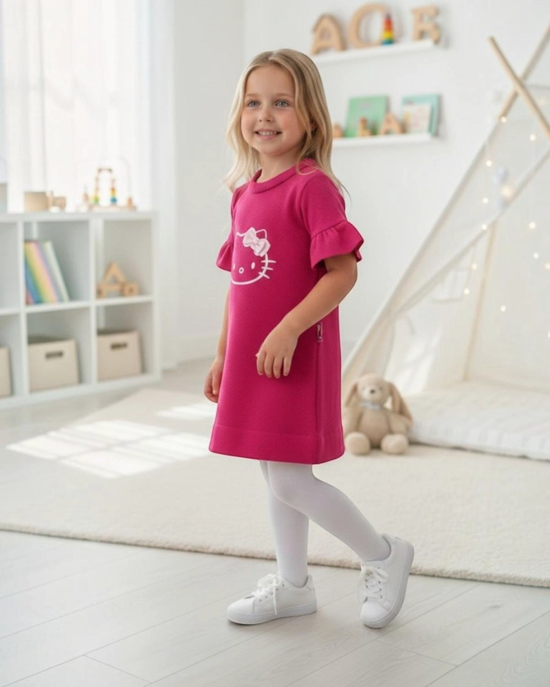 VESTIDO NIÑA HELLO KITTY - 3